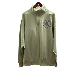 NWOT Mens Pastel Green Cotton Blend Naugatuck Michigan Sweatshirt 2XL